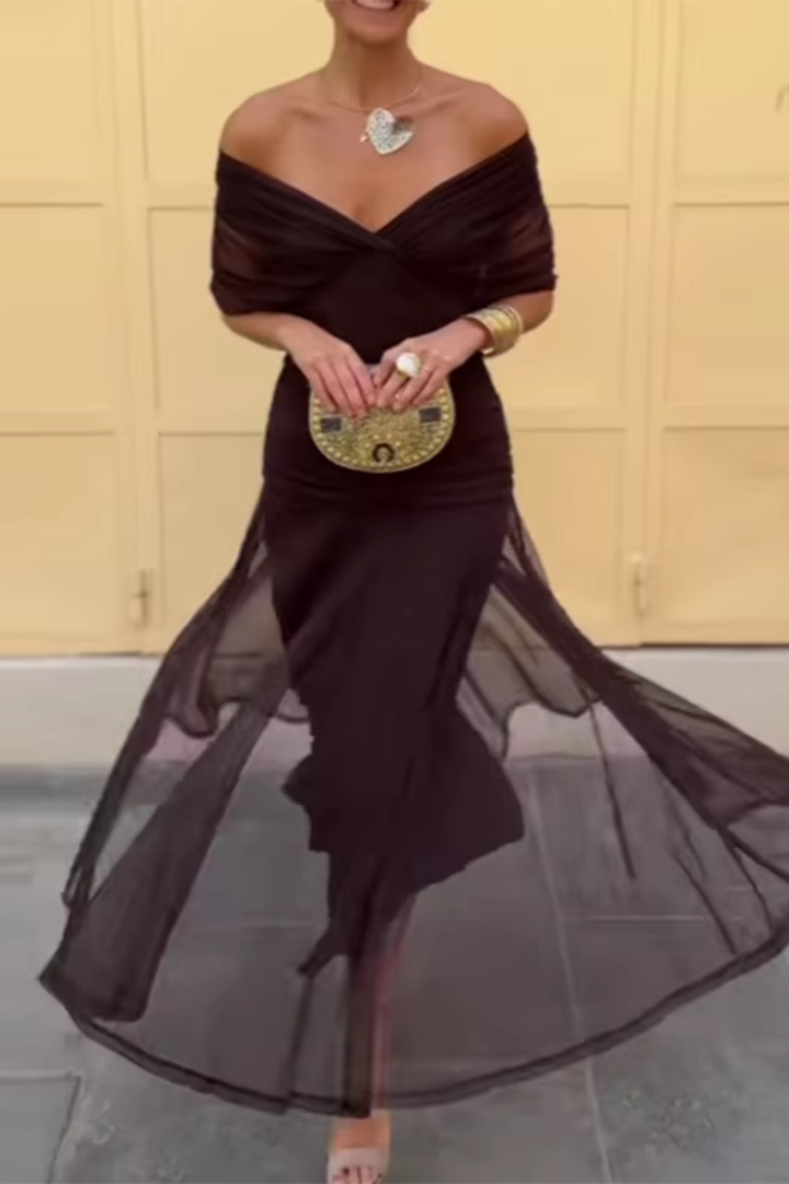 Lorenza™ | Robe maxi élégante avec décolleté en V