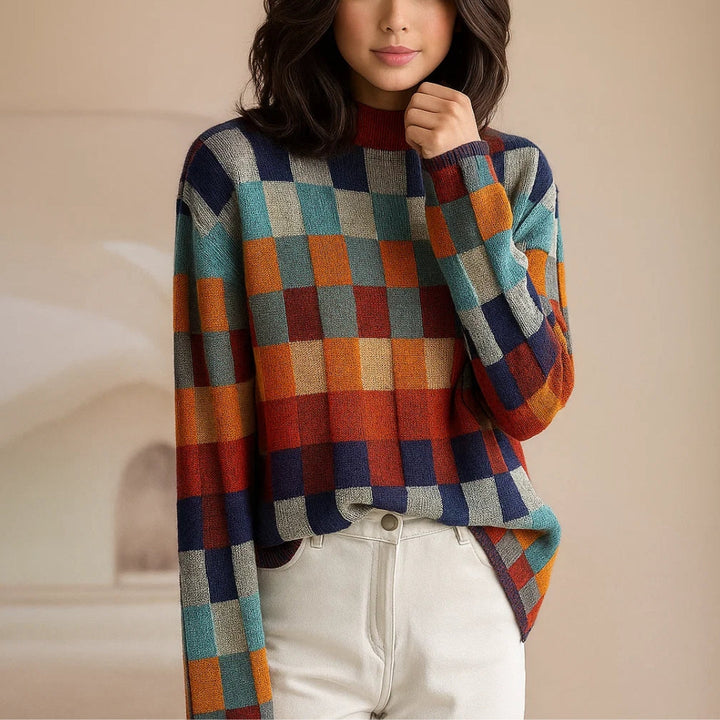 Andrea™ | Pull à col roulé en cachemire doux