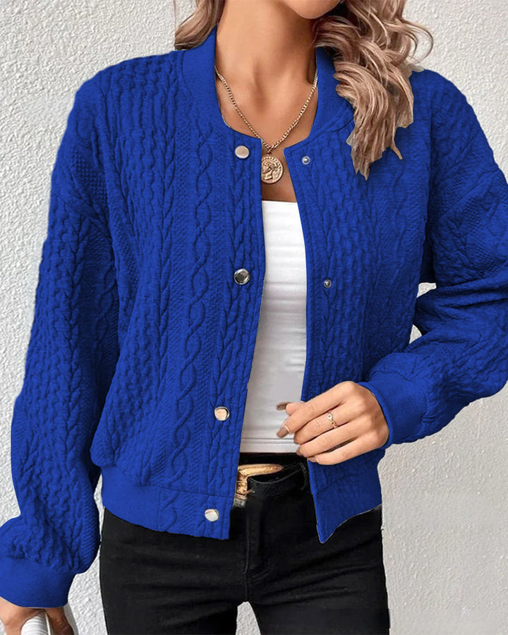 Lucille® | Élégant gilet en tissu texturé