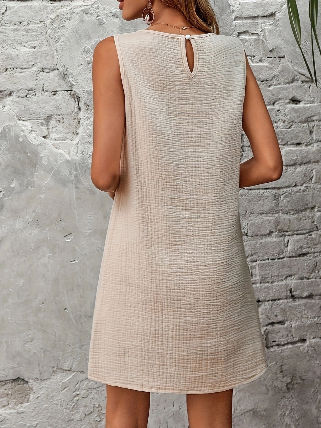 Robe-Chasuble Isla à Détails Crochet