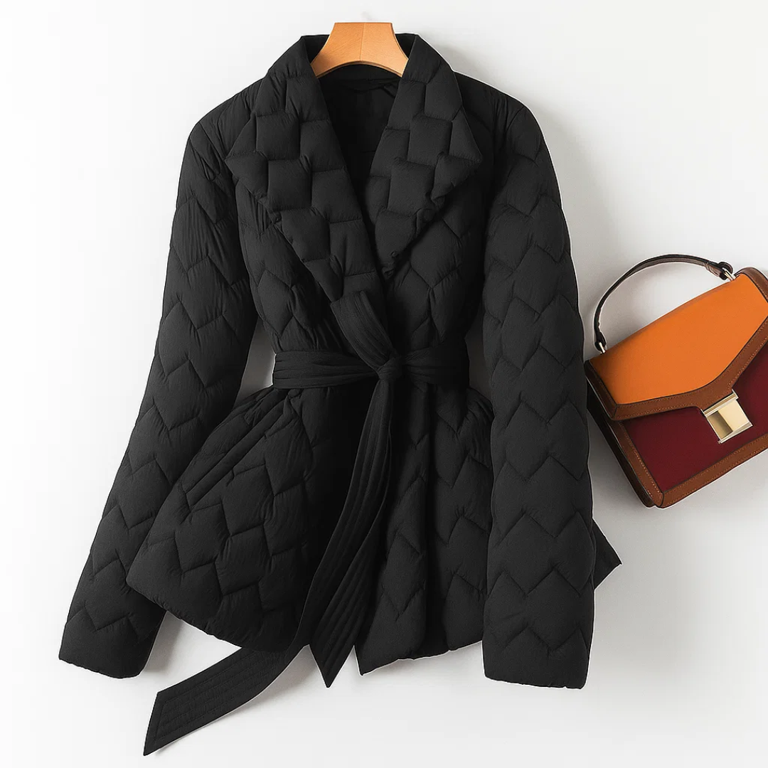 Sophia™ | Doudoune avec ceinture à la taille
