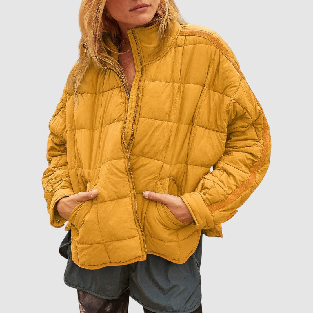 Gabriela - Veste légère et compacte matelassée avec zip