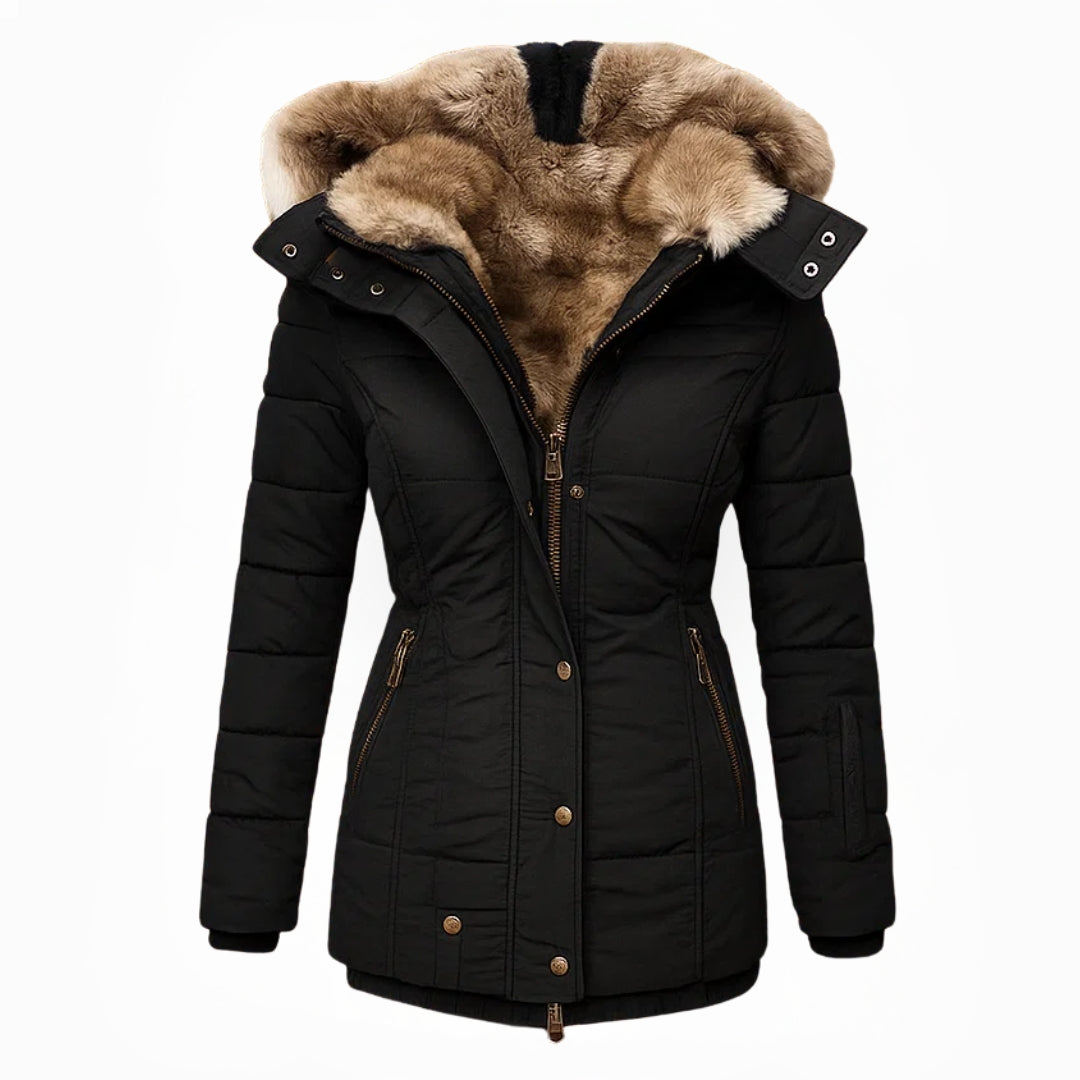Anna™ | Manteau d'hiver avec doublure en fourrure