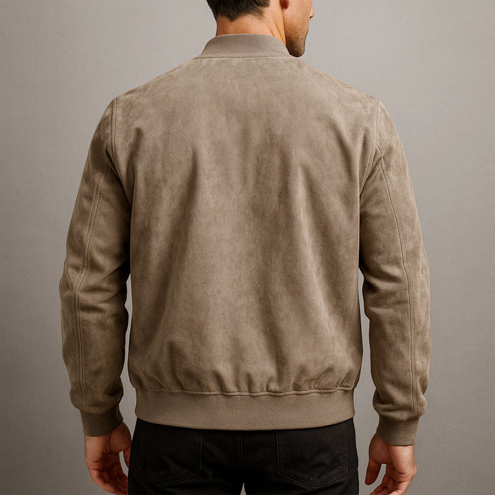 Kaltberg | Veste en faux daim pour hommes