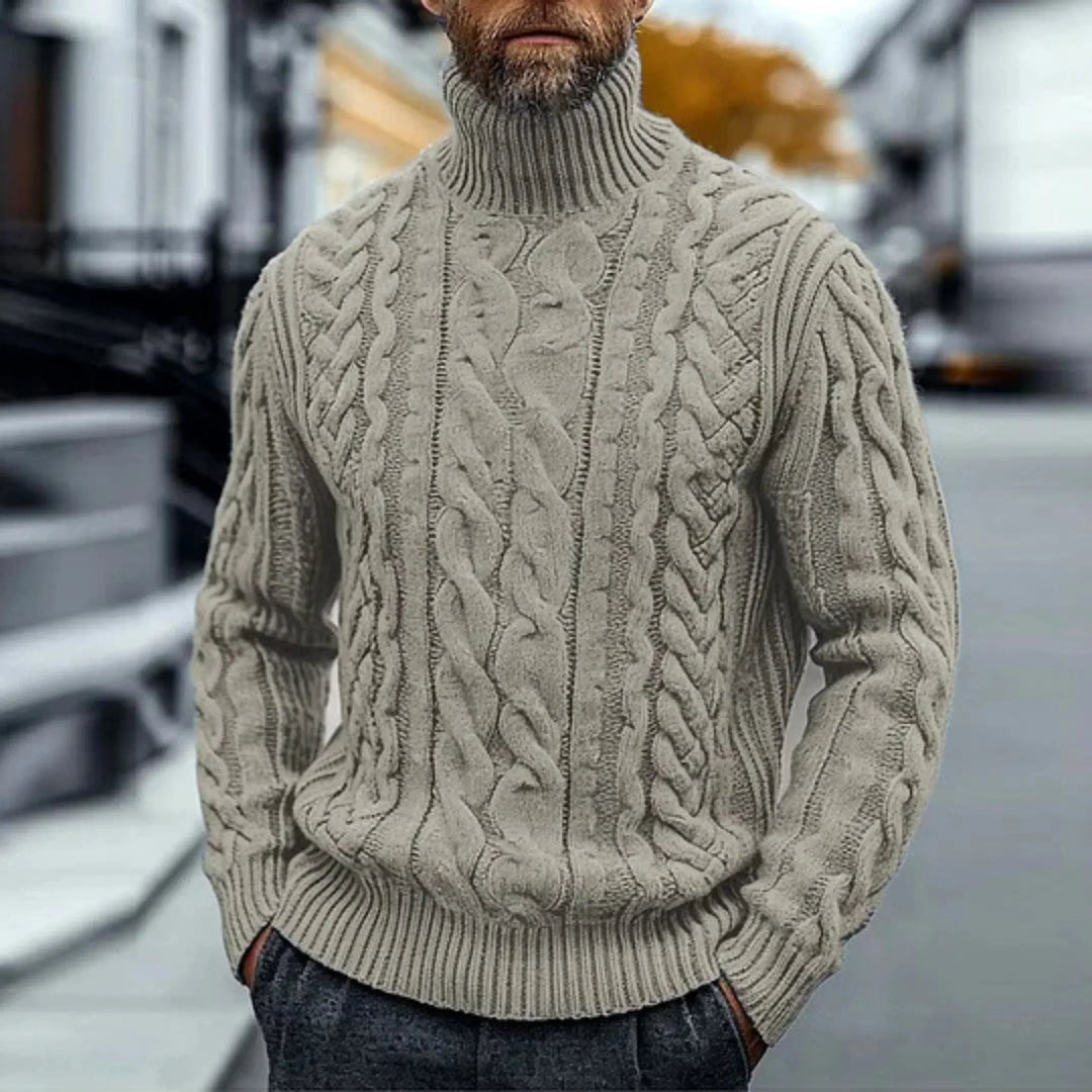 Harald - Vintage Twisted Knit Sweater