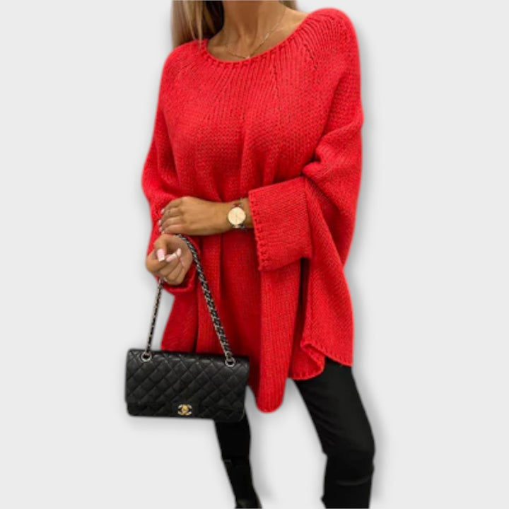 Isabelle - Pull femme stylé avec col rond