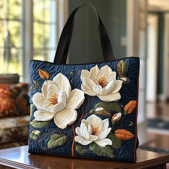 Sac en tissu matelassé fait main - Magnolia Delicata