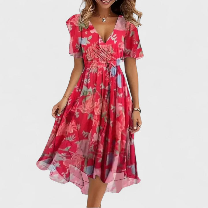 Chiara | Robe Longue Premium Florale
