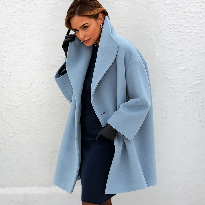 Anja™ | Manteau long en laine élégant