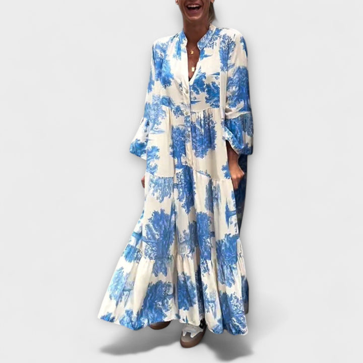 Nerina - Robes maxi élégantes à fleurs