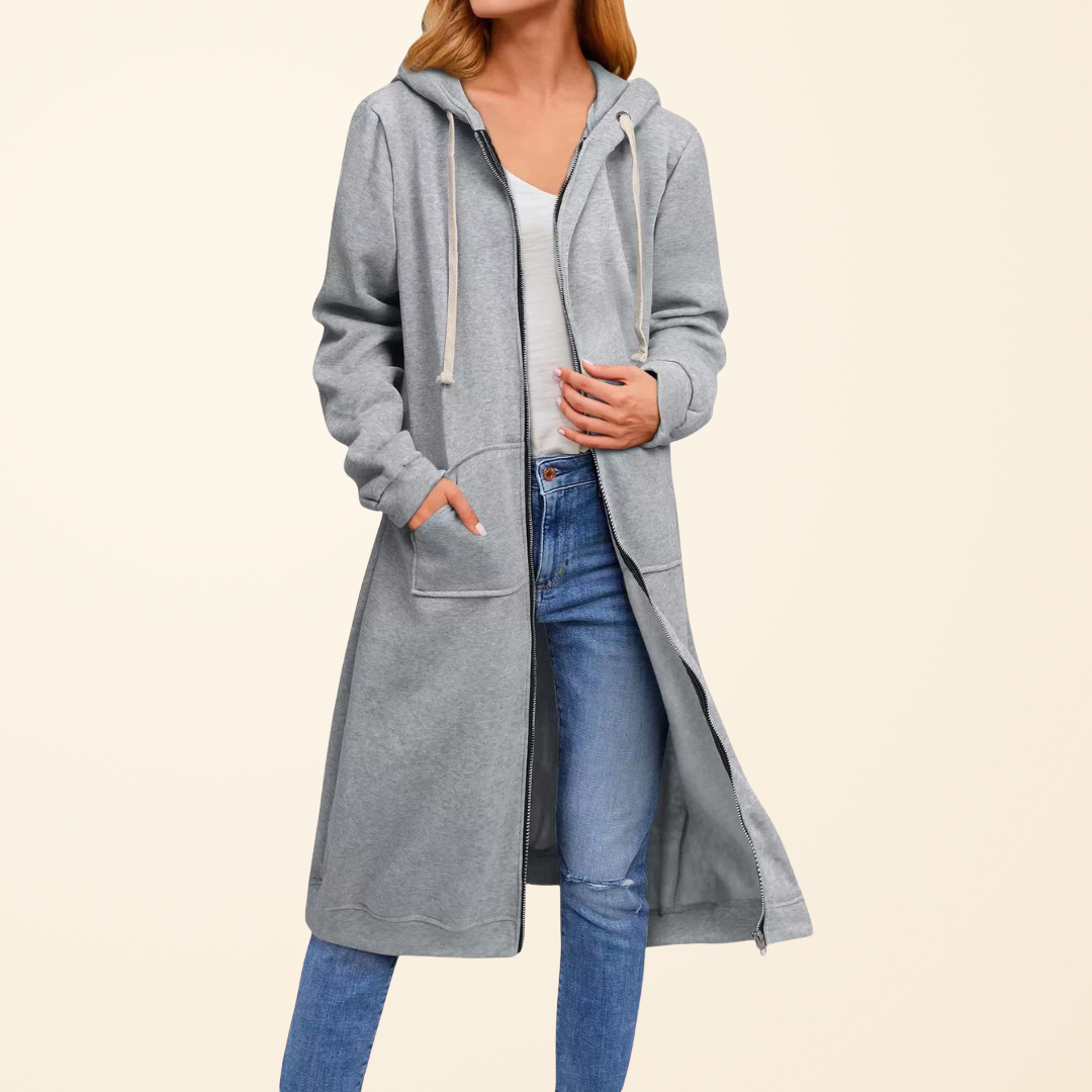 Brixley™ | Cardigan Long avec Zip