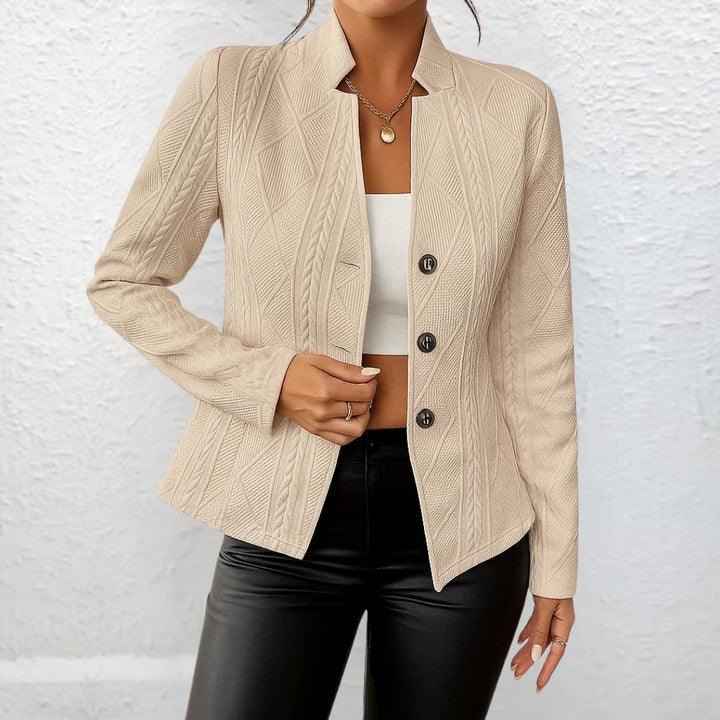 Katrin™ | Blazer élégant avec des détails de haute qualité