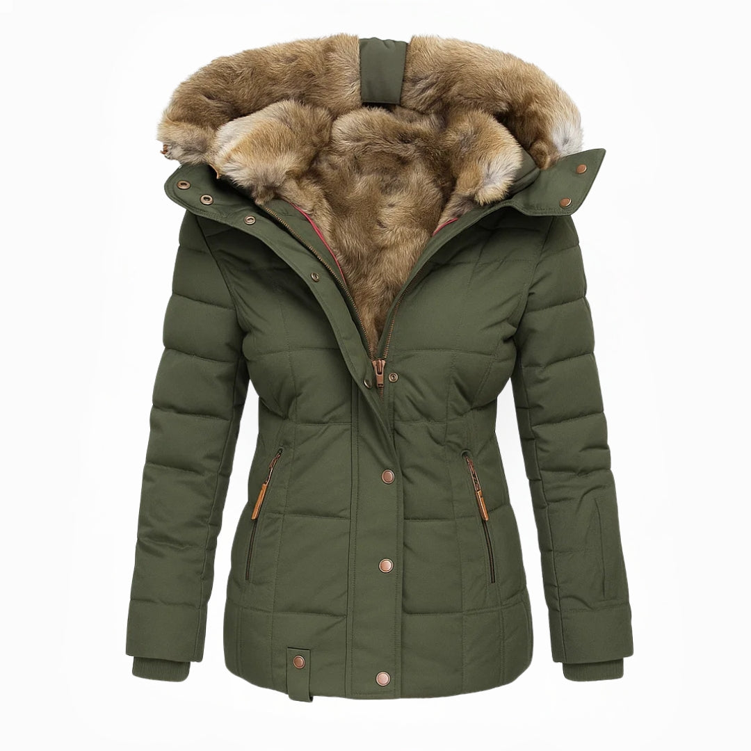 Anna™ | Manteau d'hiver avec doublure en fourrure
