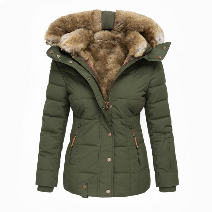 Anna™ | Manteau d'hiver avec doublure en fourrure