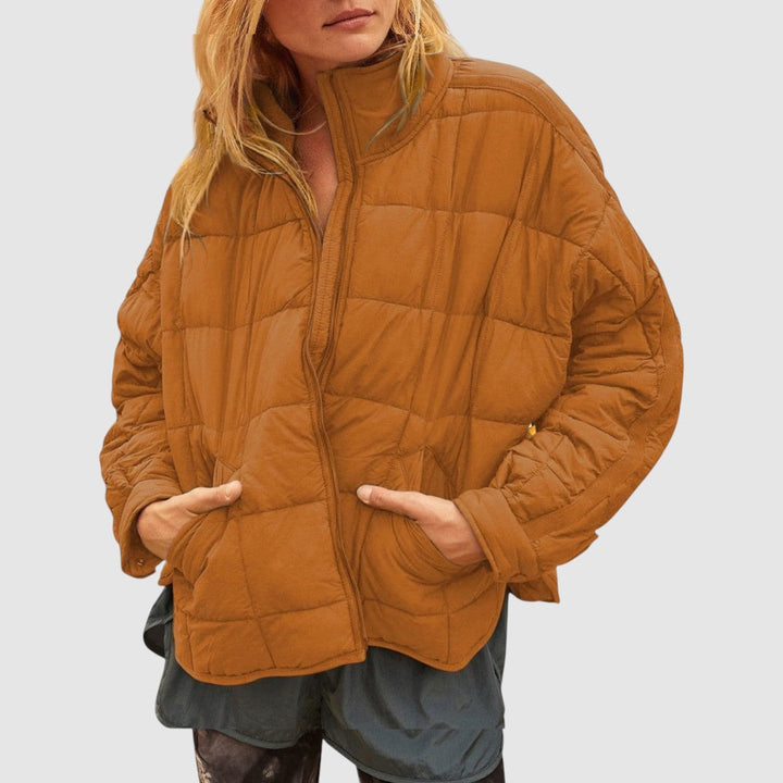 Gabriela - Veste légère et compacte matelassée avec zip