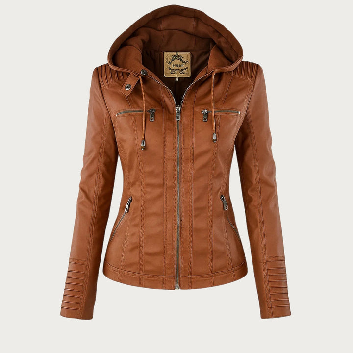 Monika™ | Veste en cuir robuste et élégante