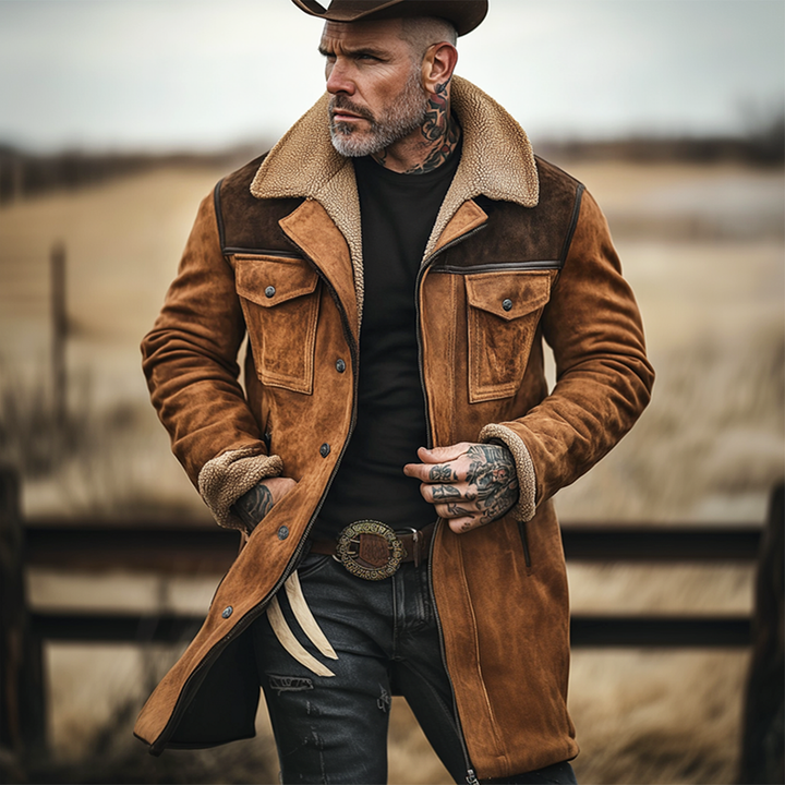 Kraveno | Manteau Thermique Vintage pour l'Hiver