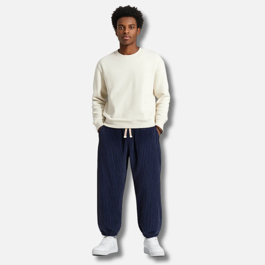 Nemu - Pantalon en velours côtelé