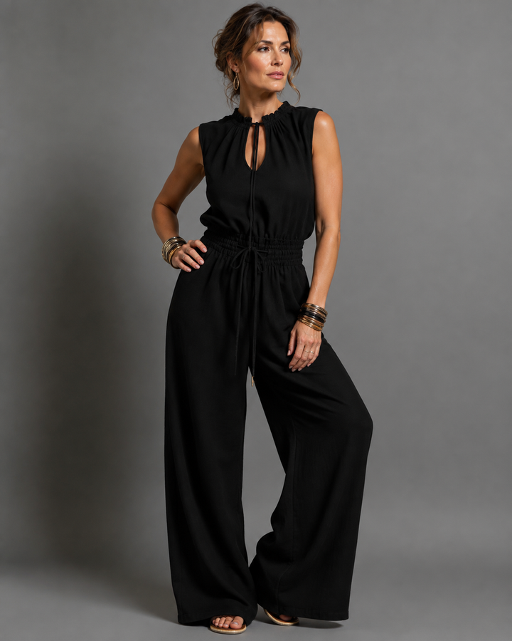 Jette™ | Combinaison sans manches avec jambes larges