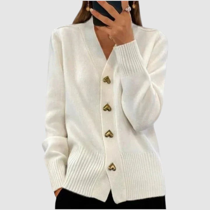 Nela - Cardigan élégant classique