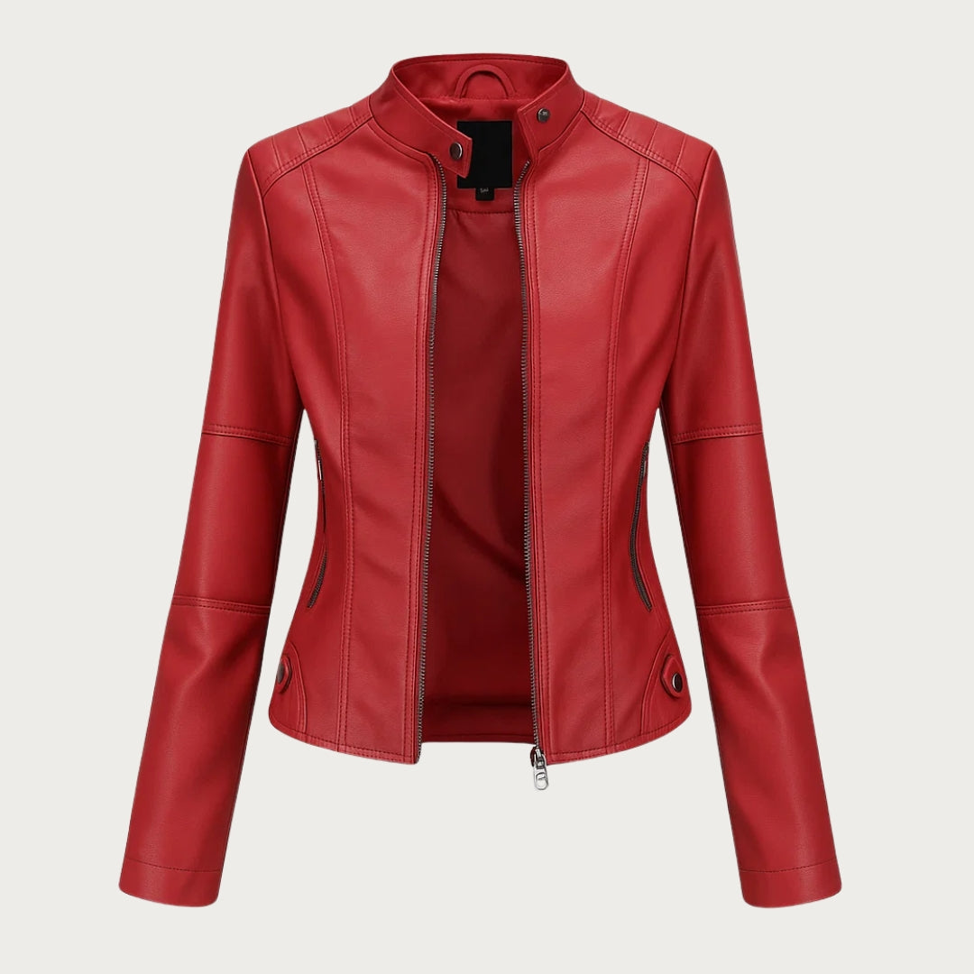 Jeniffer™ | Veste en cuir au style moderne