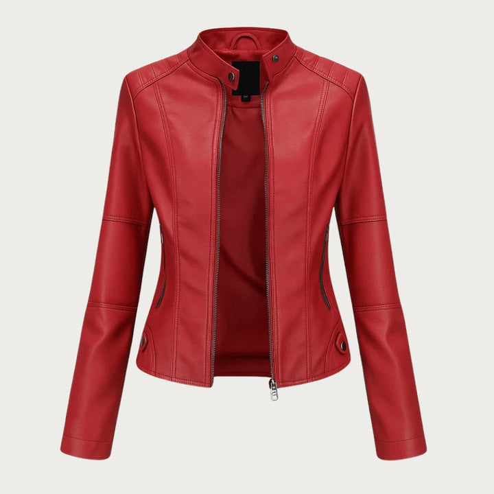 Jeniffer™ | Veste en cuir au style moderne