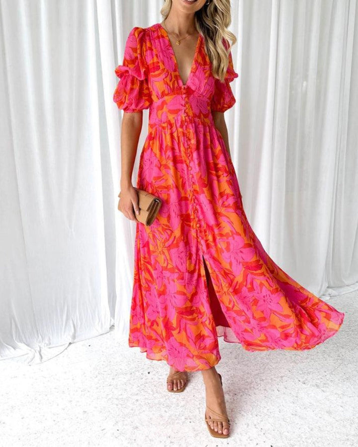 La Scintilla | Robe Maxi Éclat Solaire