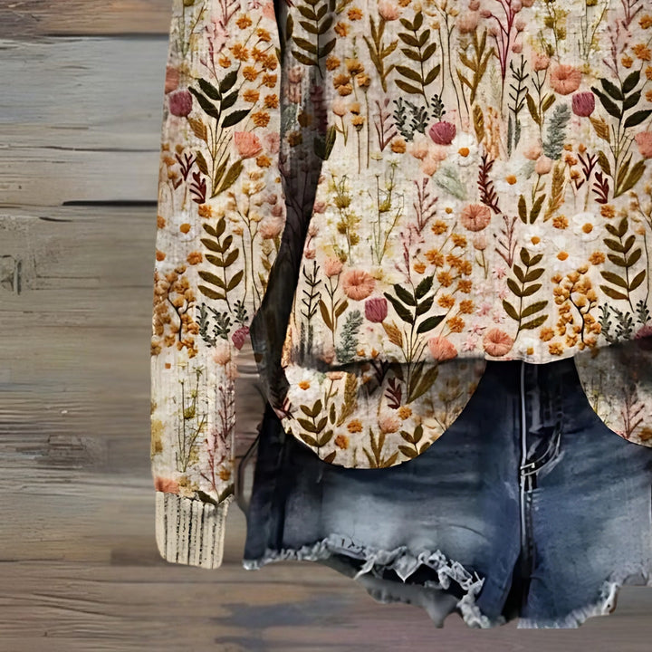 Nova™ | Pull fleuri confortable