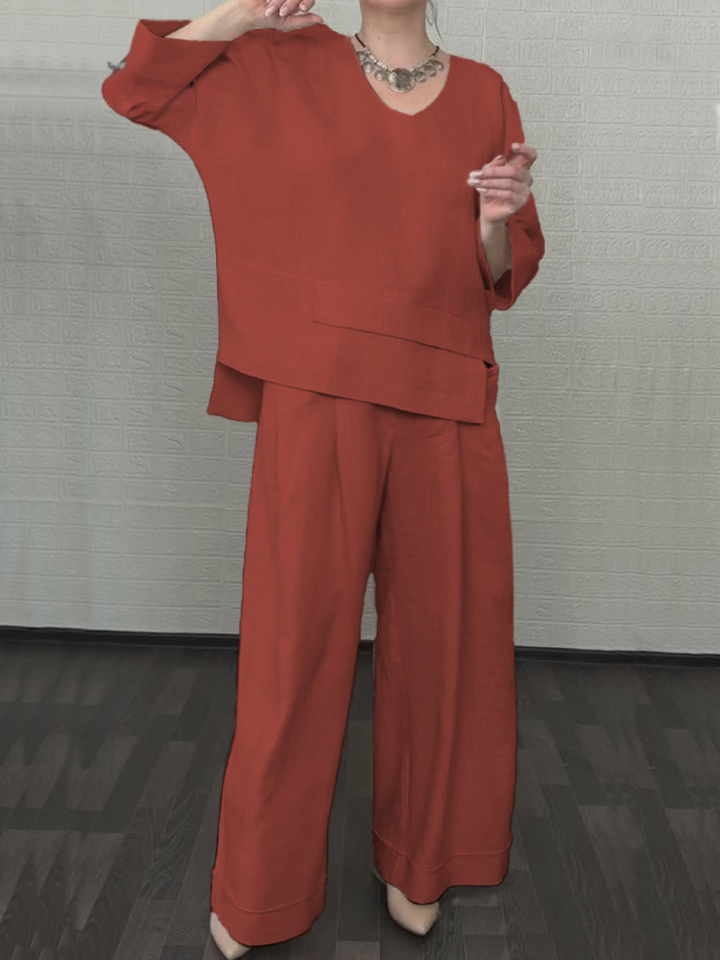 Renaya - Ensemble Casual en Coton et Lin