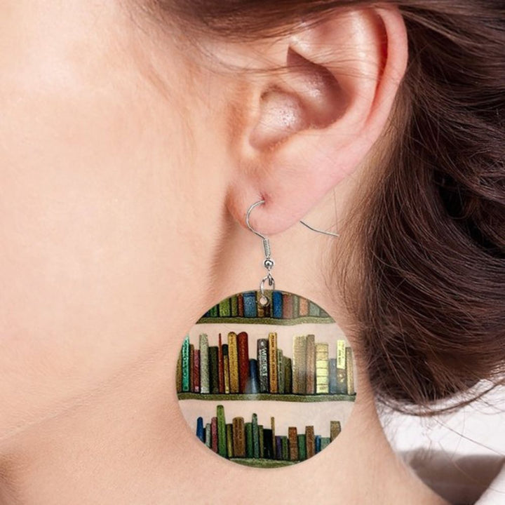 BOUCLES D'OREILLES POUR PASSIONNÉS DE LITTÉRATURE (PAIRE)