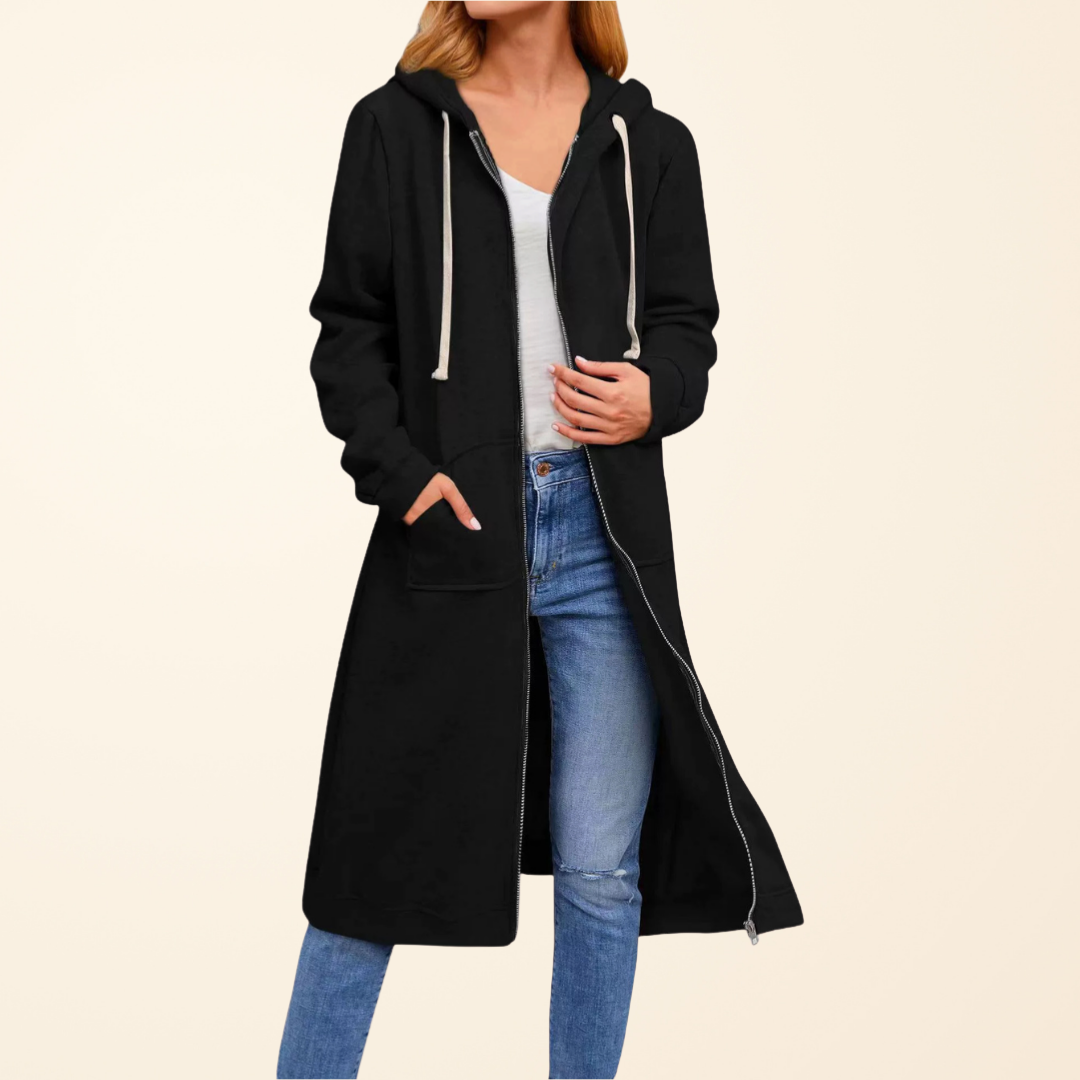 Brixley™ | Cardigan Long avec Zip
