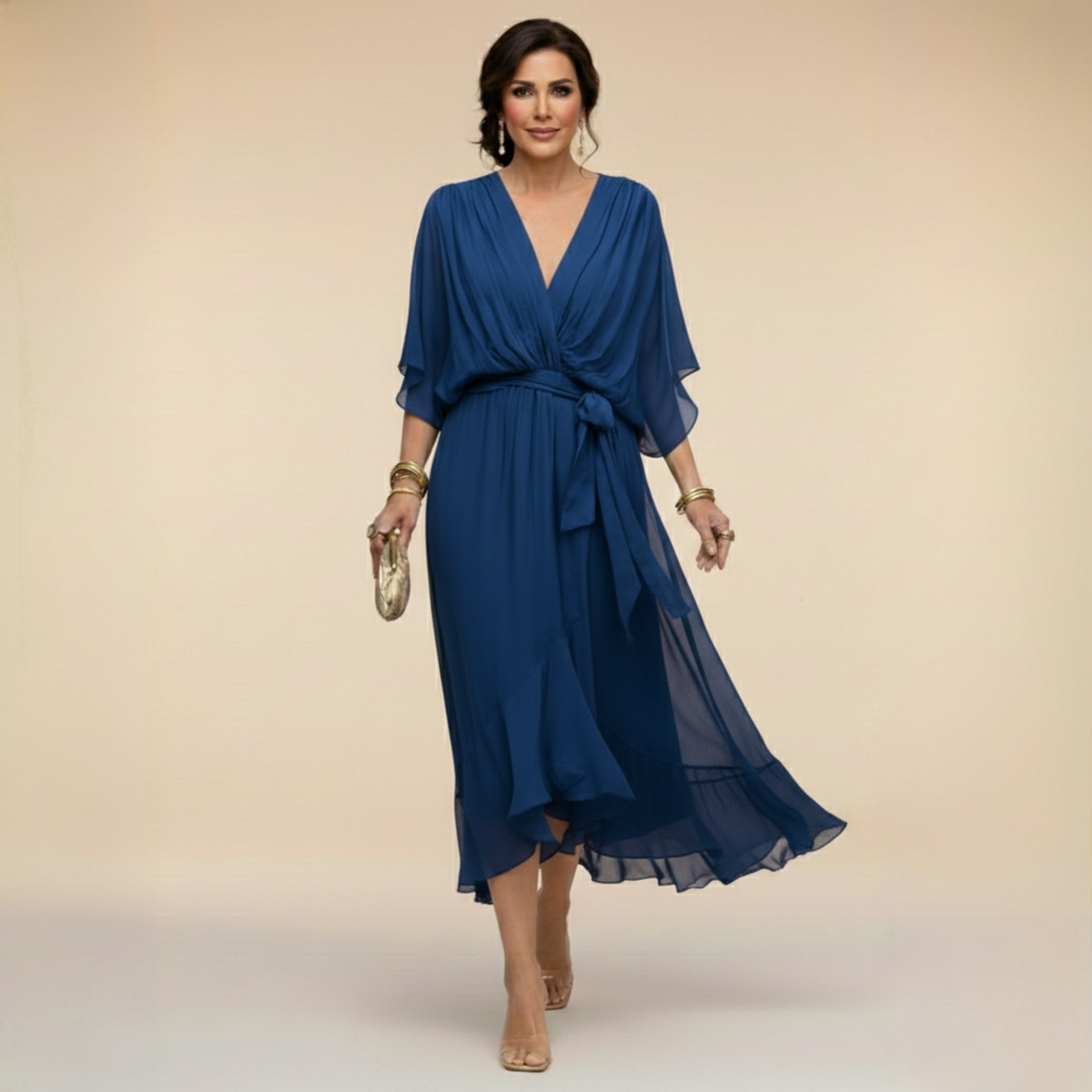 MARTA™ | Robe légère et transparente à col en V