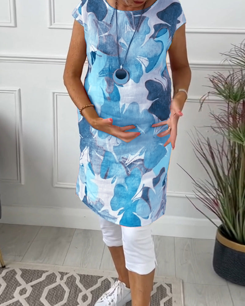 Manon™ | Robe Décontractée à Imprimé Floral Éclatant