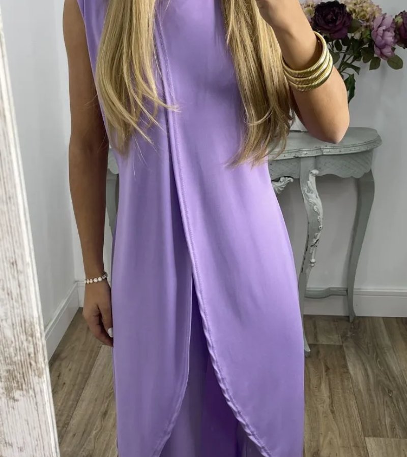 Flavia - Chic Sleeveless Ensemble