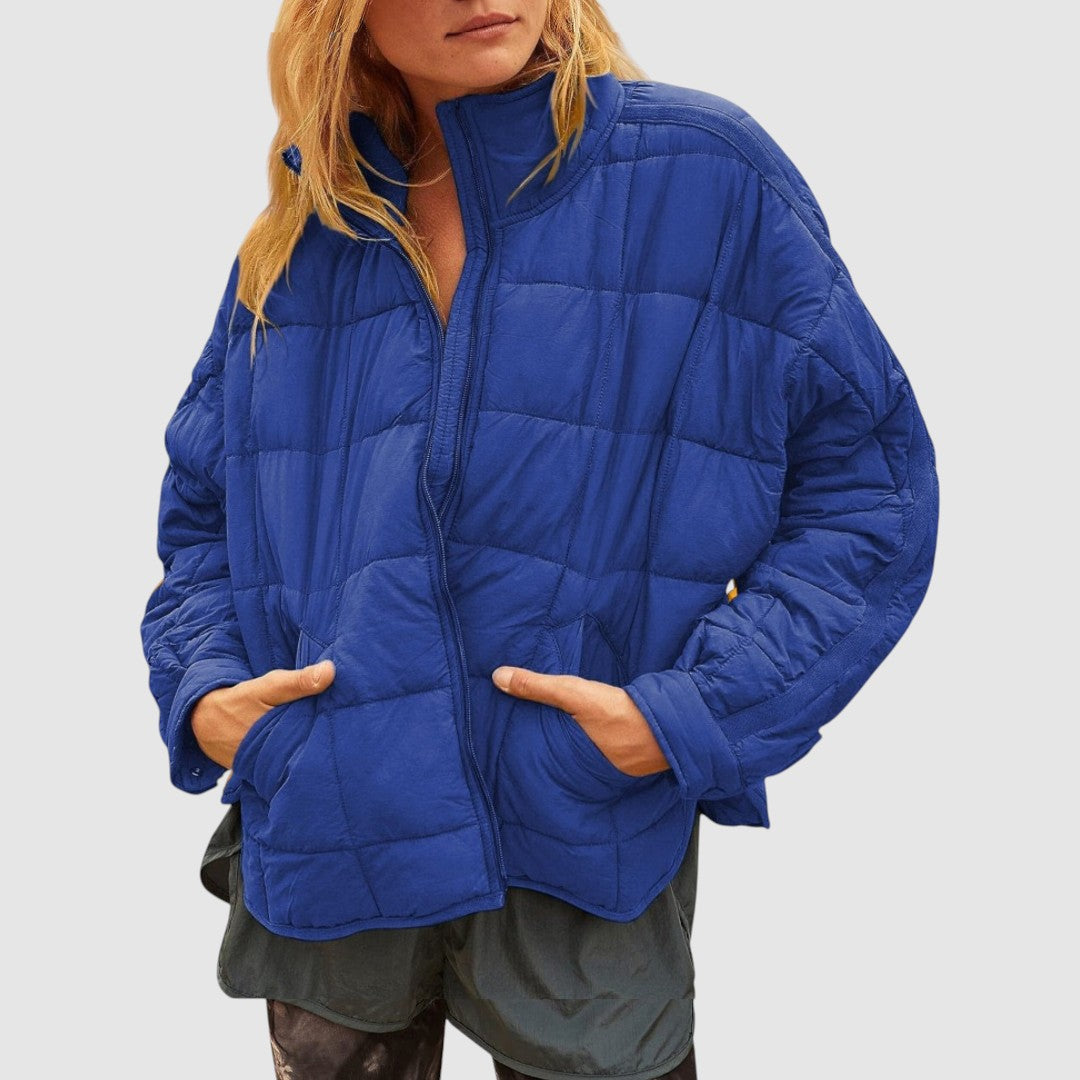 Gabriela - Veste légère et compacte matelassée avec zip