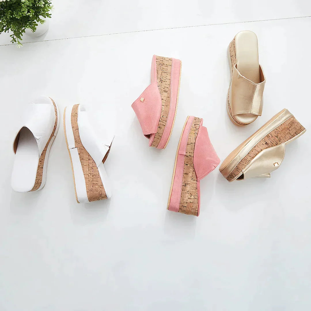 Sandales Orthopédiques Élodie : Élégance et Confort