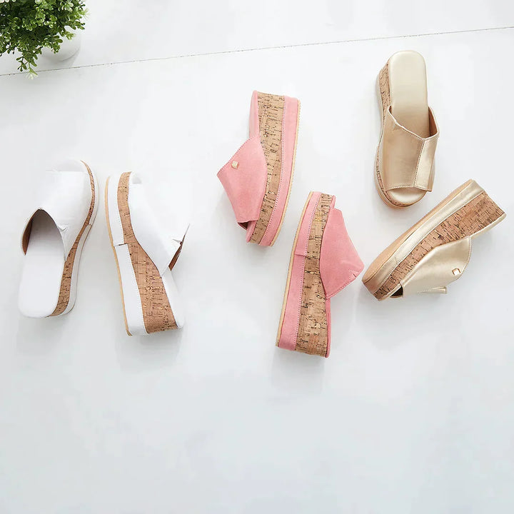 Sandales Orthopédiques Élodie : Élégance et Confort