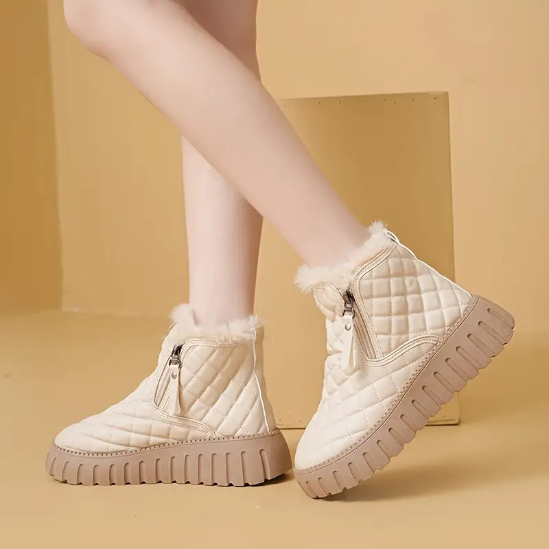 Édition Limitée : Bottines Hivernales Lugano en Cachemire