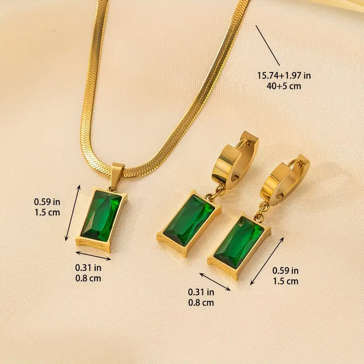 Ensemble de bijoux en or Iselotte Verdain élégant