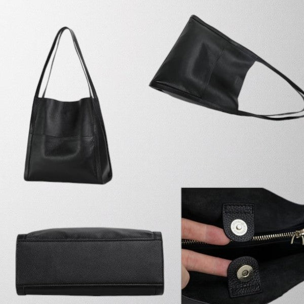 Valérie Dupré - Sac à bandoulière en cuir végan