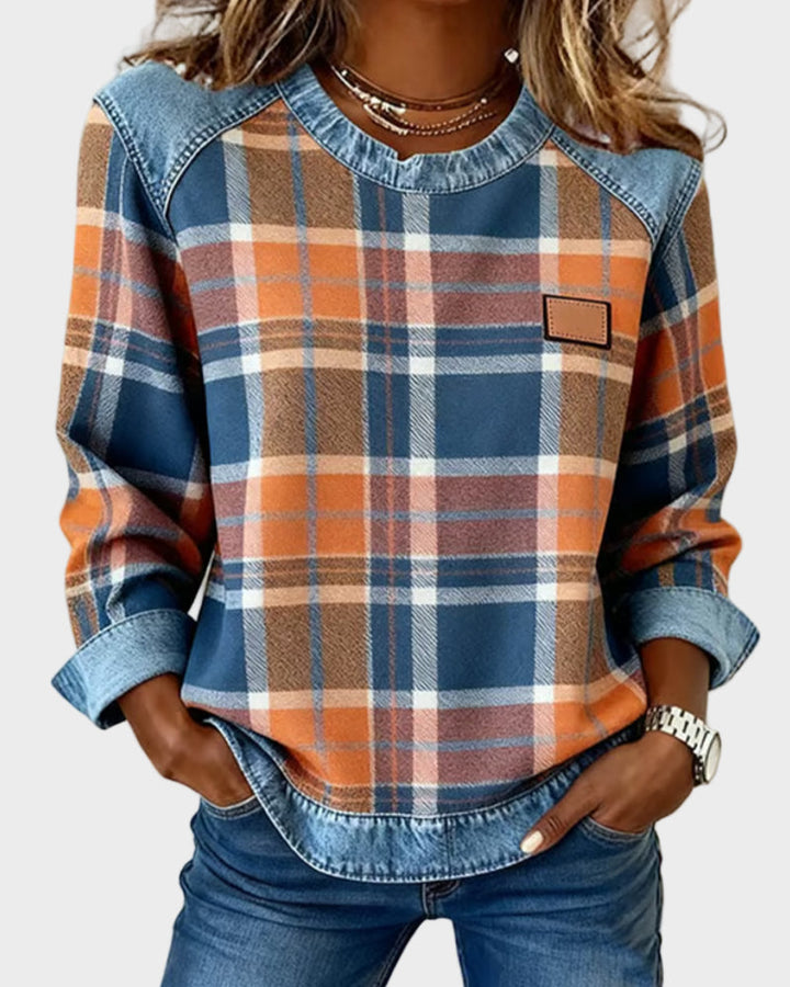 Ivy – Sweat à Motif Patchwork pour Femme