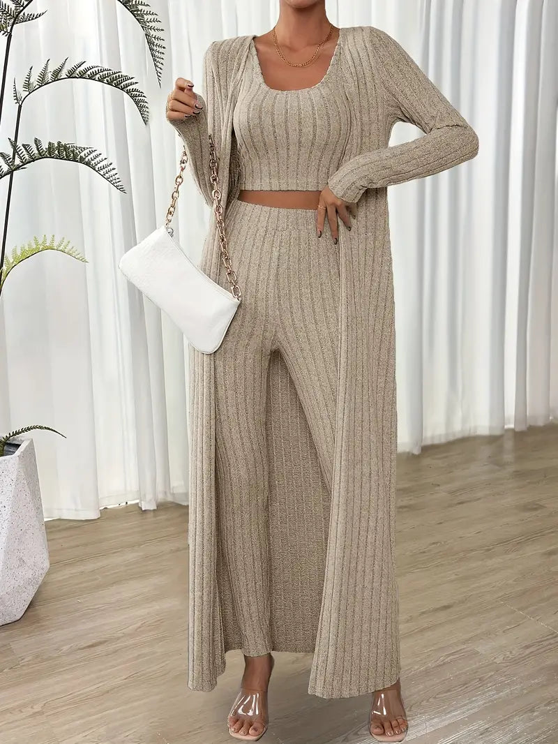 Solène - Chic Ribbed Set