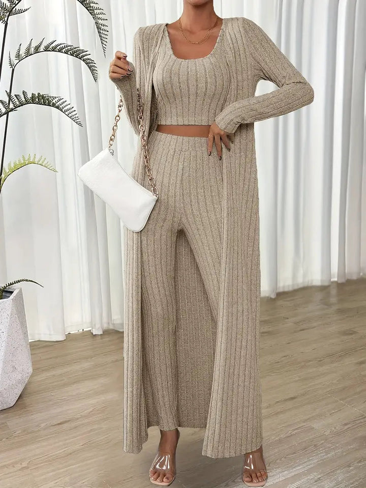 Solène - Chic Ribbed Set
