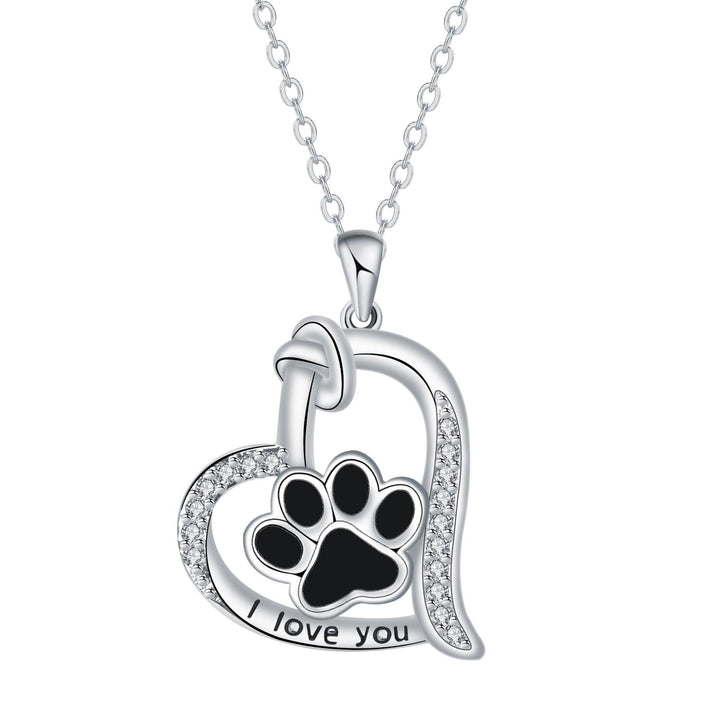 Collier avec Pendentif Empreinte