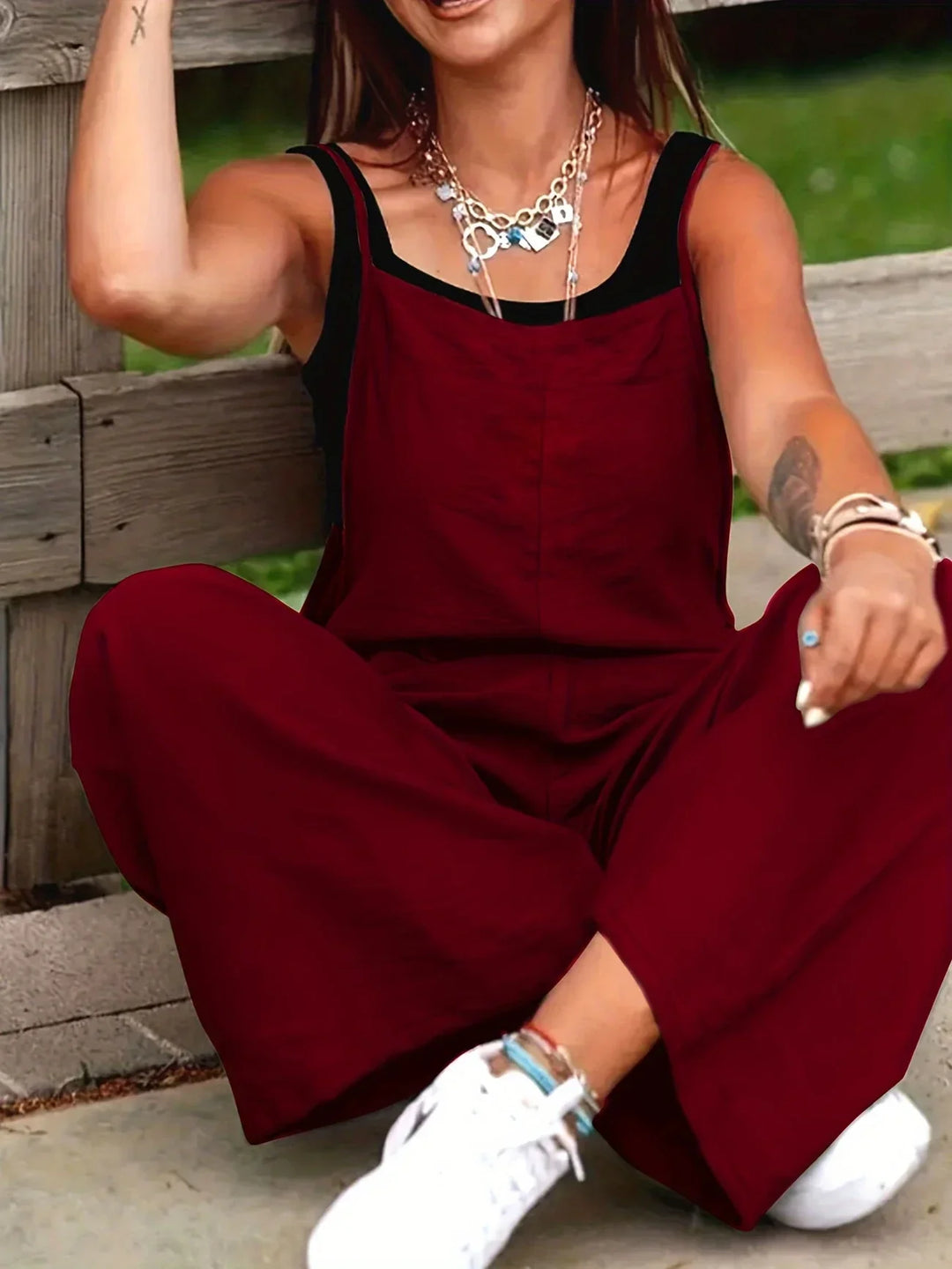 Faryn - Élégante Combinaison Décontractée