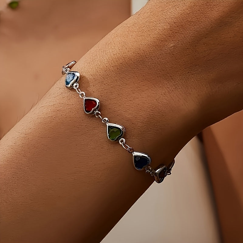 Bracelet en forme de cœur unique