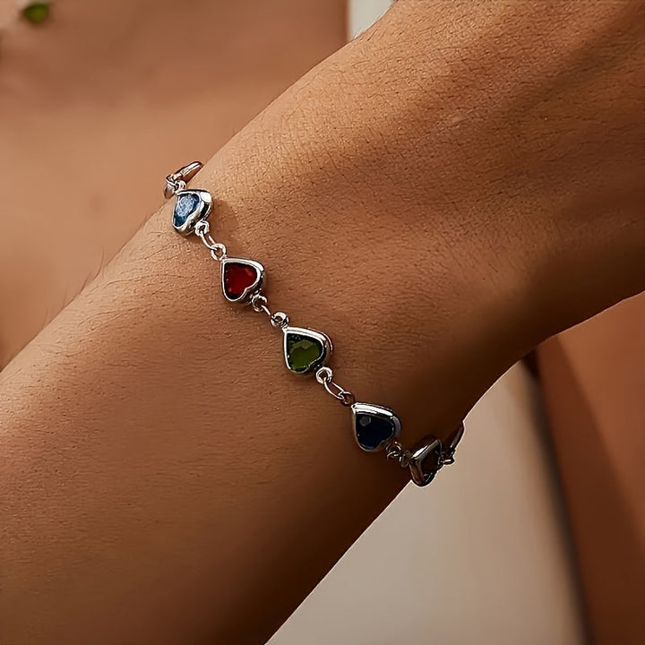 Bracelet en forme de cœur unique