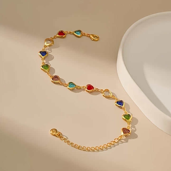 Bracelet en forme de cœur unique