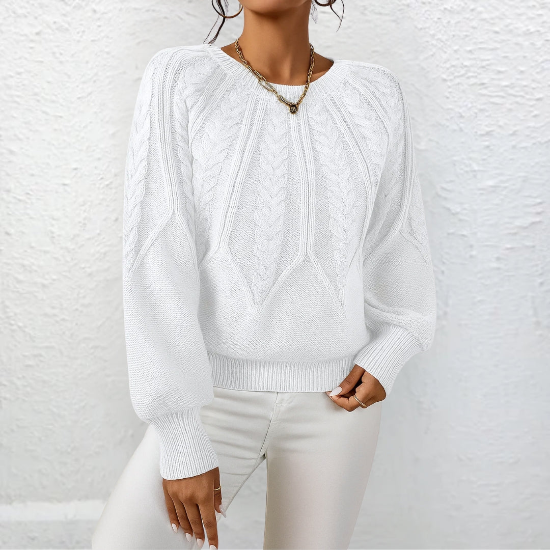 Erika™ | Pull en tricot élégant avec des manches amples