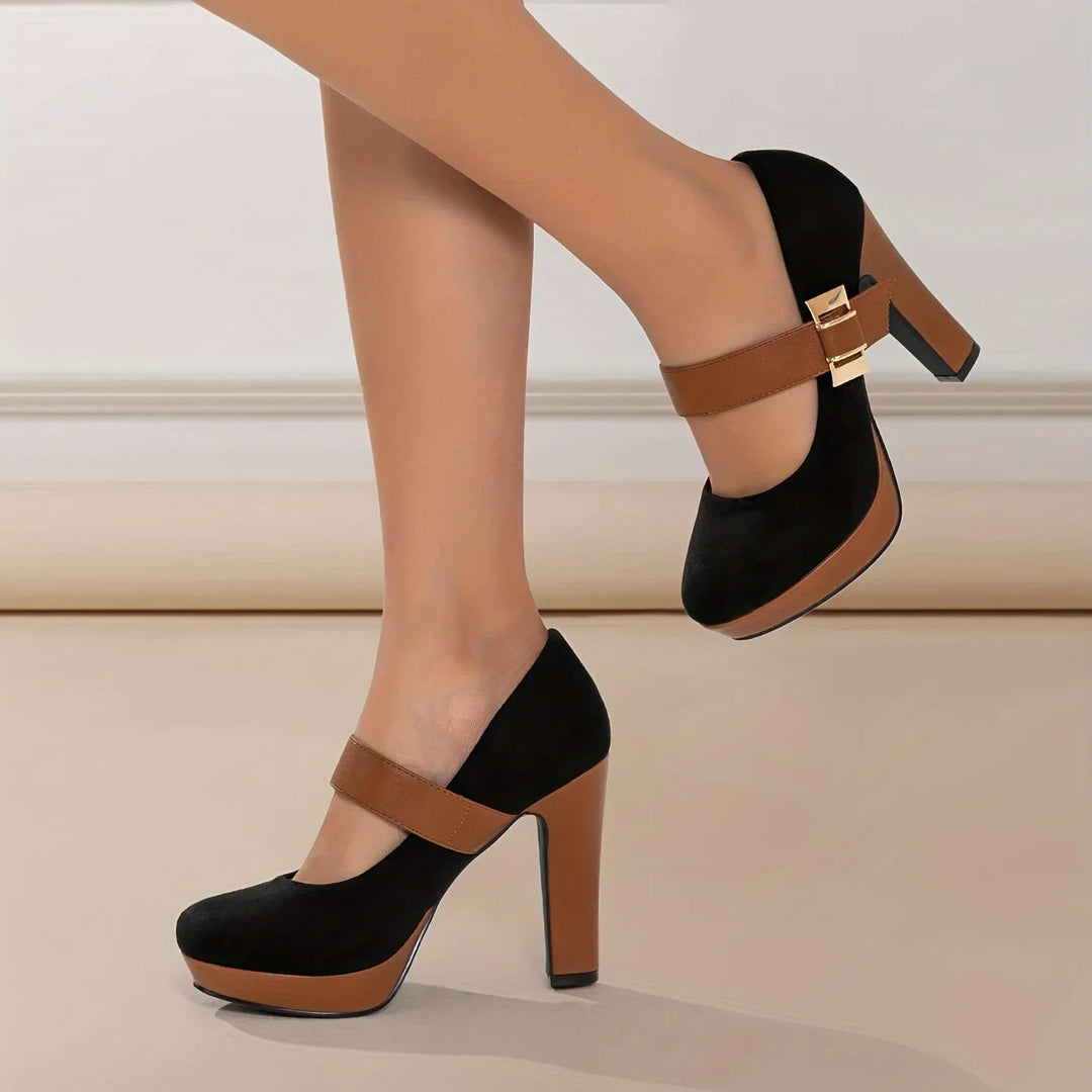 Juli Belle Suede Heels